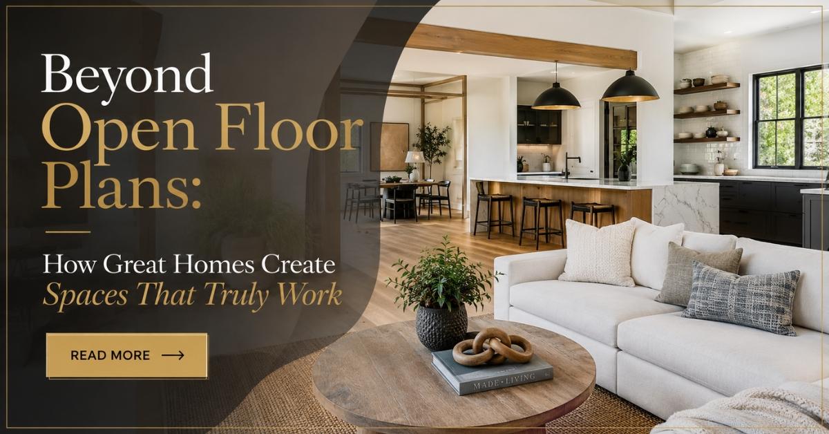 Open floor plans